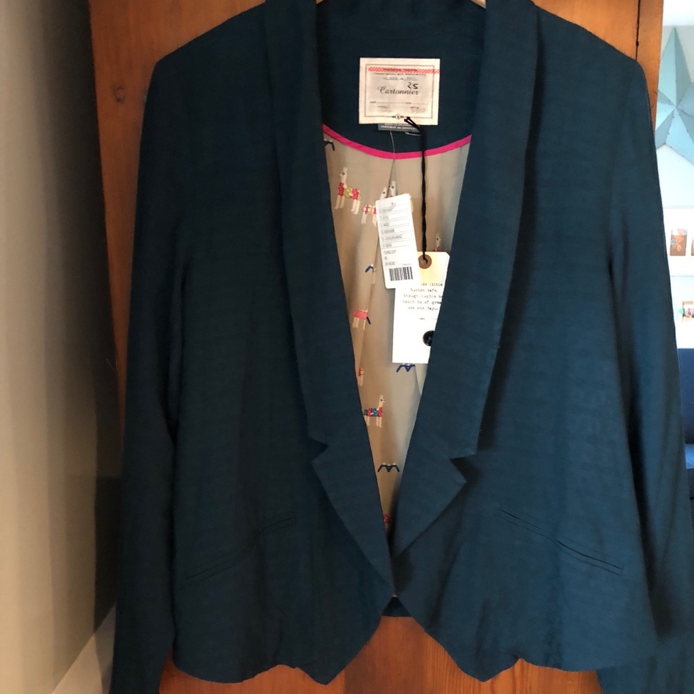 Anthropologie Cartonnier Blazer Size M
